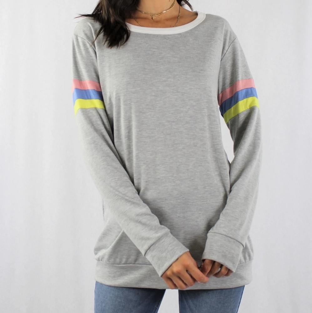 💥🔥 Just in! Long sleeve french Terry top!